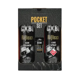 RIFLECX POCKET SET - ZESTAW DO CZYSZCZENIA